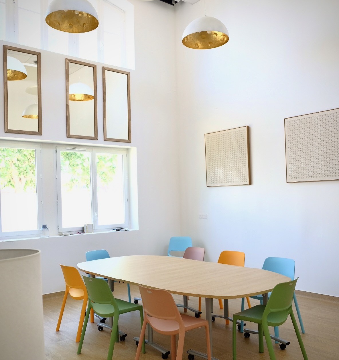 Salle d'ateliers de la Maison des femmes de Toulouse